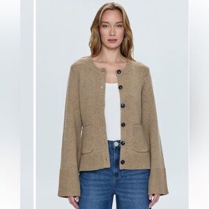 Pistola Tan Women's Cardigan Sweater